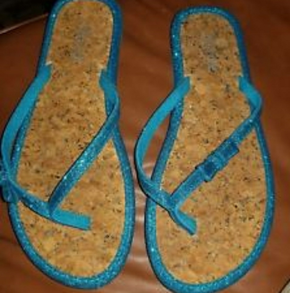 NEW Justice Glitter FlipFlop
